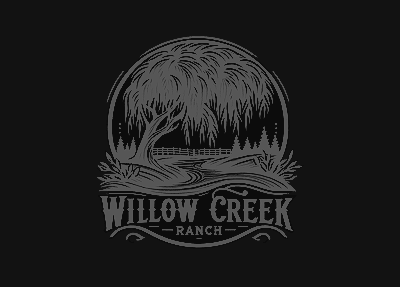 The logo for willow creek ranch.